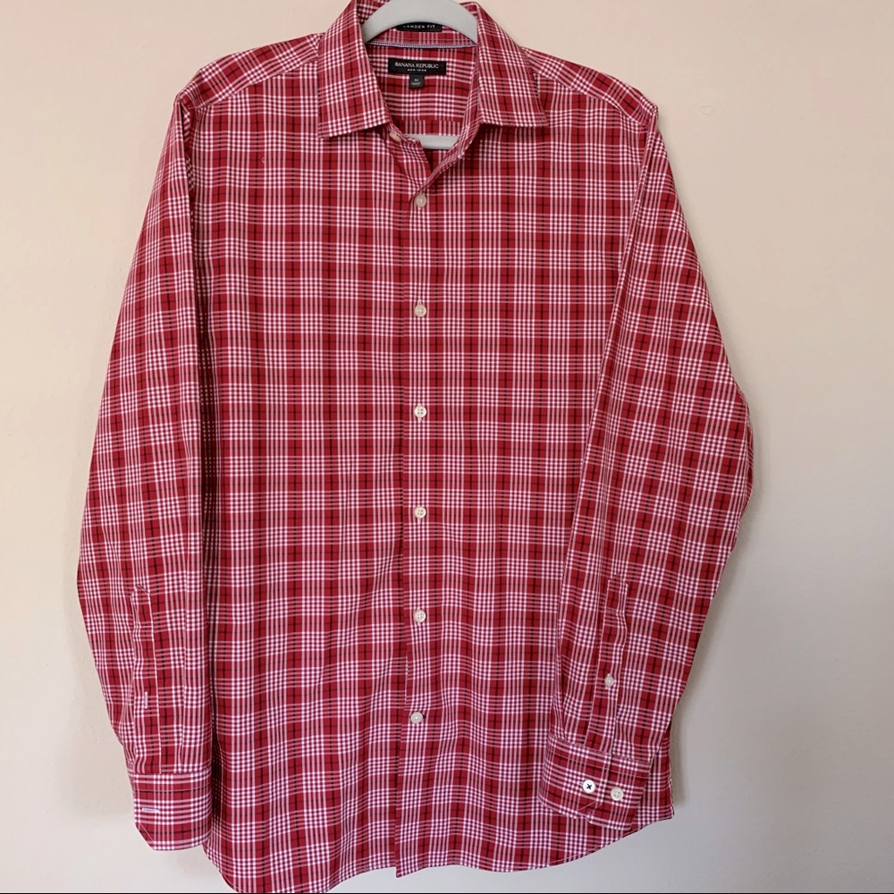 Banana Republic Camden Fit Men’s Shirt, No Iron